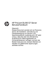 HP ProLiant DL580 G7 Benutzerhandbuch