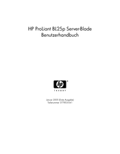 HP ProLiant BL25p Benutzerhandbuch