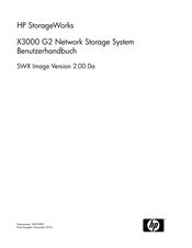 HP StorageWorks X3000 G2 Benutzerhandbuch