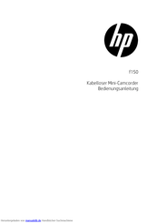 HP f150 Bedienungsanleitung