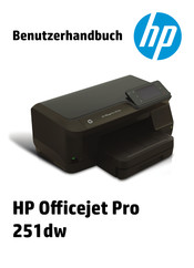 HP Officejet Pro 251DW Benutzerhandbuch