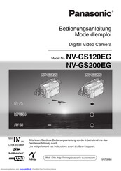 Panasonic NV-GS120EG Bedienungsanleitung