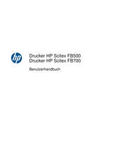 HP Scitex FB700 Benutzerhandbuch