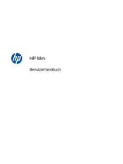 HP Mini 100e Benutzerhandbuch
