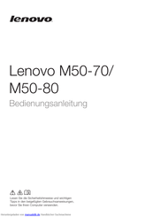 Lenovo M50-80 Bedienungsanleitung