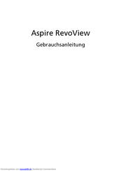 Acer Aspire RevoView Gebrauchsanleitung