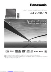 Panasonic CQ-VD7001N Bedienungsanleitung
