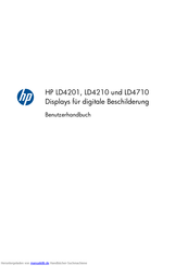 HP LD4710 Benutzerhandbuch