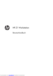 HP Z1 Benutzerhandbuch