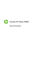 HP Scitex FB950 Benutzerhandbuch