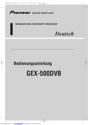 Pioneer GEX-500DVB Bedienungsanleitung