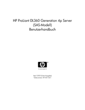 HP ProLiant DL360 G4p Benutzerhandbuch