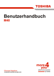 Toshiba Satellite M40 (PSM42) Benutzerhandbuch
