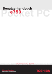Toshiba Pocket PC e750 Benutzerhandbuch