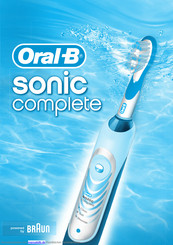 Braun Oral-B Sonic Complete Benutzerhandbuch