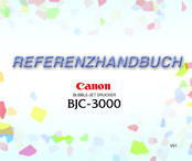 Canon BJC-3000 Referenzhandbuch