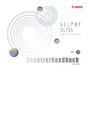 Canon SELPHY DS700 Benutzerhandbuch