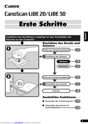 Canon CanoScan LiDE 20 Handbuch
