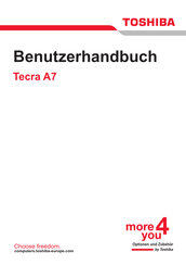 Toshiba Tecra A7 Benutzerhandbuch