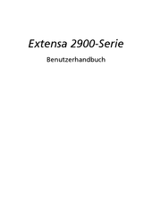 Acer Extensa 2900 Benutzerhandbuch