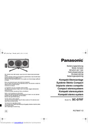 Panasonic SCGT07E Bedienungsanleitung