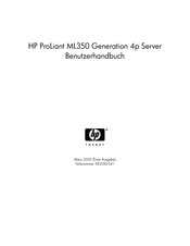HP ProLiant ML350 G4p Benutzerhandbuch