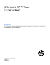 HP ProLiant DL980 G7 Benutzerhandbuch