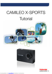 Toshiba Camileo X-Sports Bedienungsanleitung