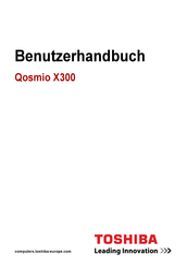 Toshiba Qosmio X300 Benutzerhandbuch