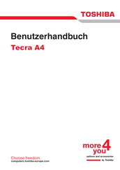Toshiba Tecra A4 (PTA42) Benutzerhandbuch