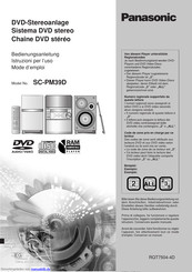 Panasonic SCPM39D Bedienungsanleitung