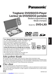 Panasonic DVDLX9 Bedienungsanleitung