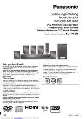 Panasonic SCPT90EG Bedienungsanleitung