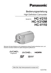 Panasonic HCV210EG Bedienungsanleitung