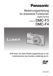 Panasonic DMCF3 Bedienungsanleitung