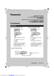 Panasonic KXTG8070G Kurzanleitung