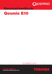 Toshiba Qosmio E10 Benutzerhandbuch