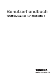 Toshiba Express Port Replicator II Benutzerhandbuch