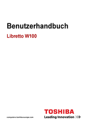 Toshiba Libretto W100 Benutzerhandbuch