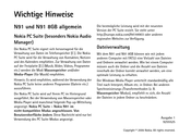 Nokia N91 8GB Bedienungsanleitung