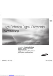 Samsung VP-HMX20C Kurzanleitung