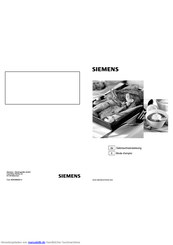 Siemens EC645PB90D Handbuch