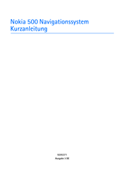 Nokia 500 Kurzanleitung