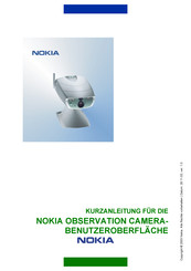 Nokia Observation Camera Kurzanleitung
