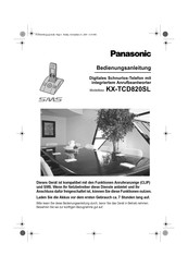 Panasonic KX-TCD820SL Bedienungsanleitung