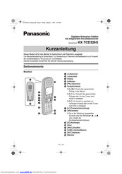 Panasonic KXTCD320G Bedienungsanleitung