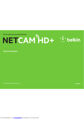 Belkin Netcam HD+ Benutzerhandbuch