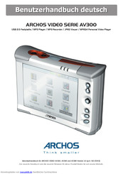 Archos AV320 Benutzerhandbuch