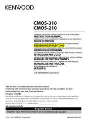 Kenwood CMOS-210 Bedienungsanleitung