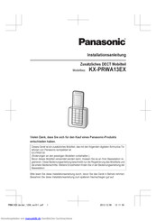 Panasonic KXPRWA13EX Installationsanleitung